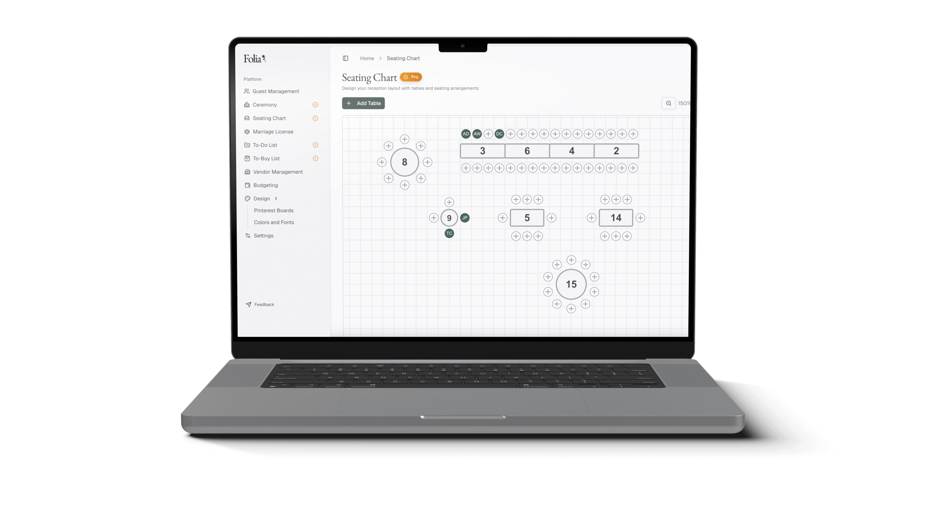 Folia Wedding Planner